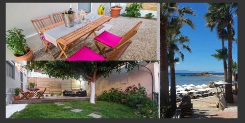 Arcoudi House | Philoxenia! Beachfront House with Garden on the Sand