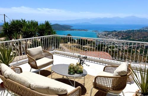 Elounda Villa | Villa Romee with private swimmingpool and panoramic view on Elounda