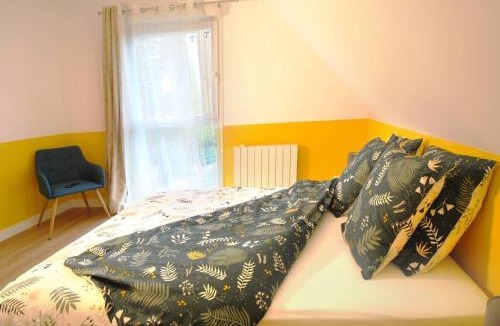 Ittenheim Apartment | B&B jaune, Appartement indépendant, parking, wifi près de Strasbourg