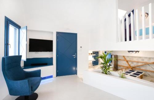 Monolithos Villa | Blue White Residence