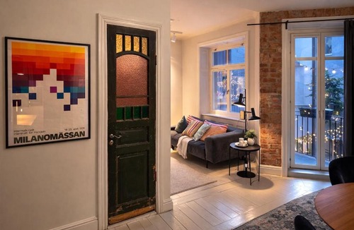 SoFo Apartment | Charming Södermalm Apartment with Brick Walls