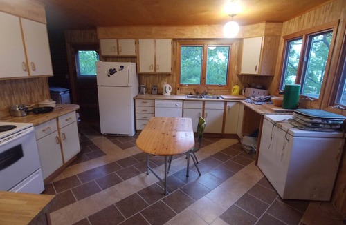 Frontenac Ski Chalet | Devil Lake Beach Retreat | Private Sandy Beach Escape