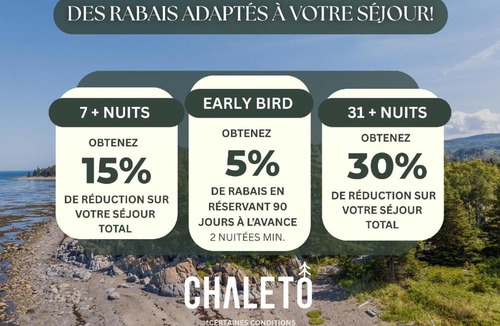 Labelle Ski Chalet | Pool Table Private Beach - Breakfast Included - Fontainebleau