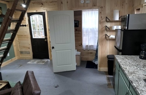 Madison Cabin | Rustic Tiny Cabin Getaway Near ATV Trails, Maine