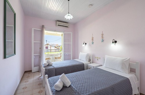 Roda Apartment | Studio 'Alexandros Studios 7' with Shared Pool, Wi-Fi and Air Conditioning