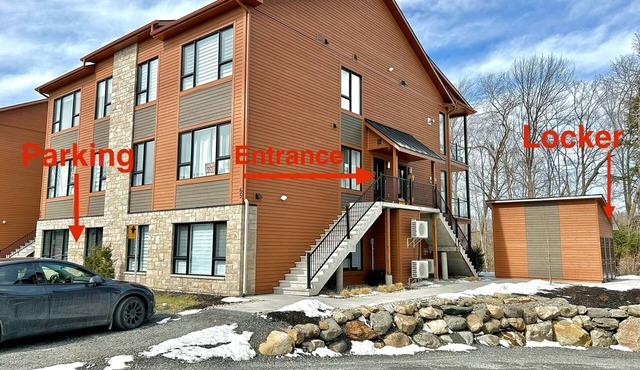 3rd Floor New Construction - Prime Location with Ski Shuttle Bus on Site