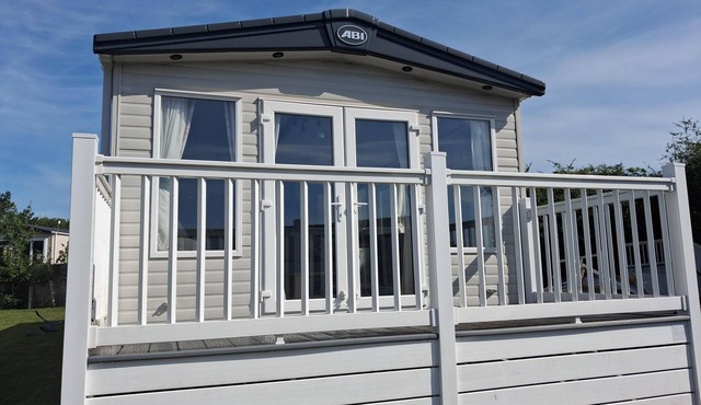 6 berth caravan with front decking at Carlton Meres in Suffolk ref 60010K