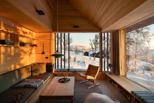 Architect-Designed Cabin With Ski Trail Near Geilo