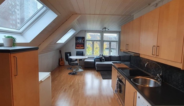 Bright and Spacious Apartment with Free Parking