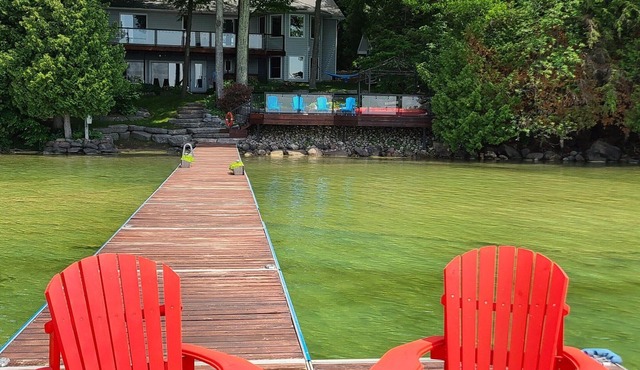 Cottage Lake Life - Stunning Lake Couchiching Waterfront Rental Property