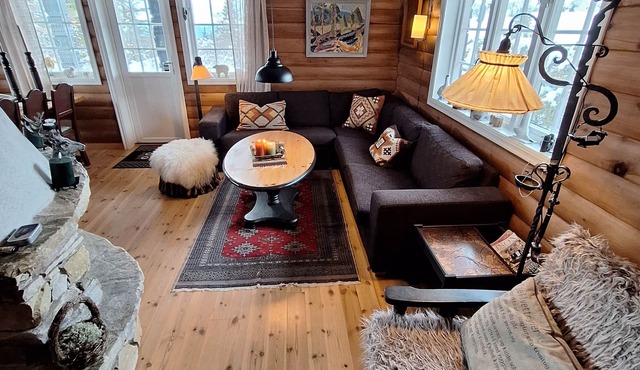 Cozy and quietly located cabin on Lifjell with sauna