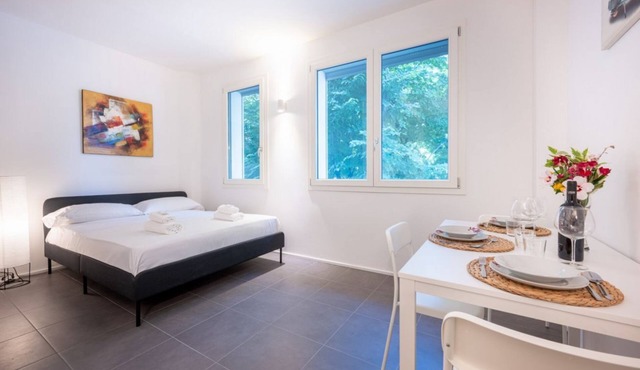 GuestHost - Bright Studio Apartment near Hospital