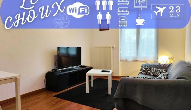 #lechoux Appartement 3 Chambres Mulhouse Centre Ville