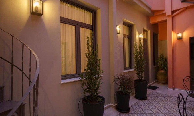 Mets Apartment | GREA Ardittos/Studio Apartment 4 with Balcony